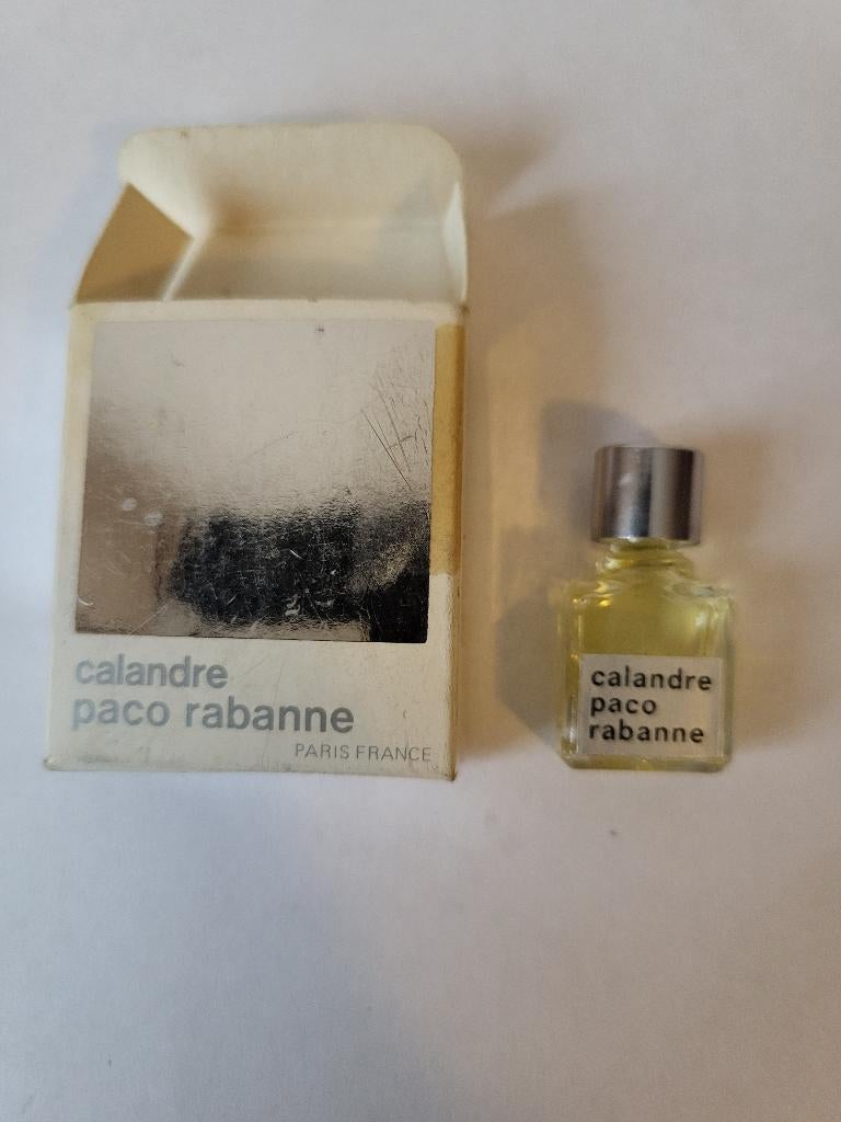 Miniature Parfum CALANDRE Paco Rabanne - 1ml - Plein, Enlèvement ou Envoi