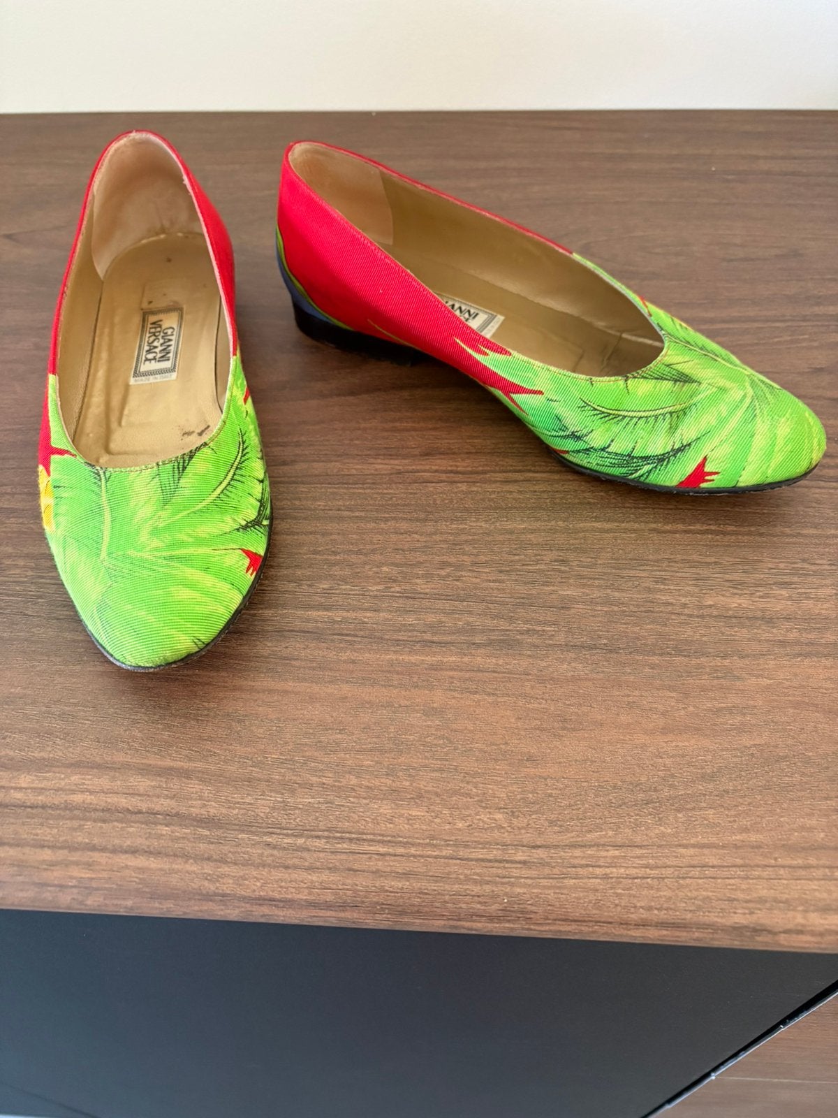 Exclusieve ballerina Gianni Versace 36, Overige kleuren, Gedragen, Ballerina's, Ophalen of Verzenden
