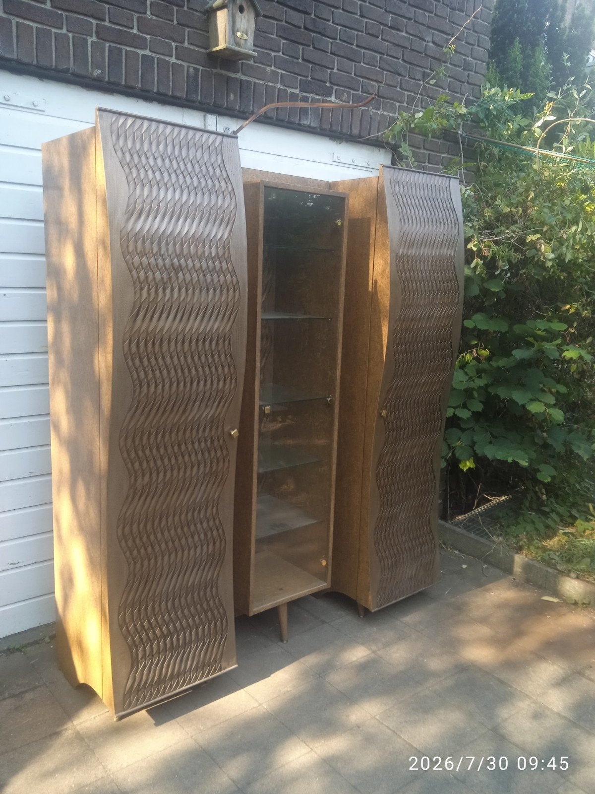 Modernistische wandmeubels wandsysteem jaren 60, Ophalen