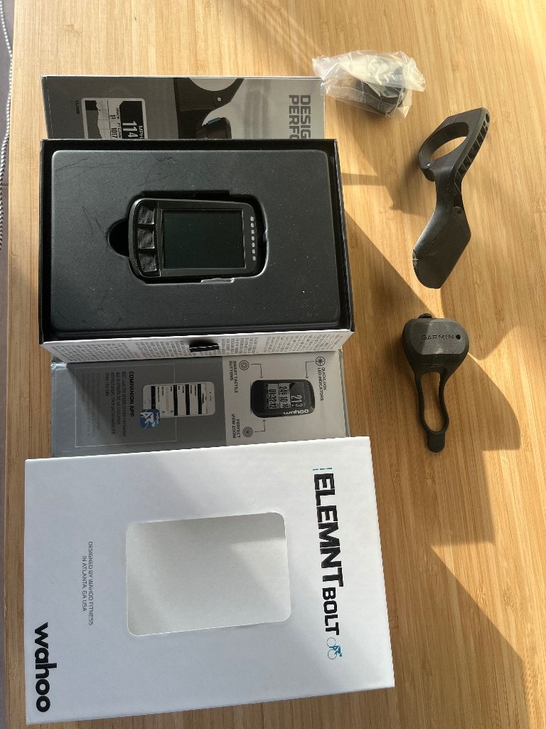 Wahoo element gos, Fietsen en Brommers, Ophalen, GPS, Gebruikt