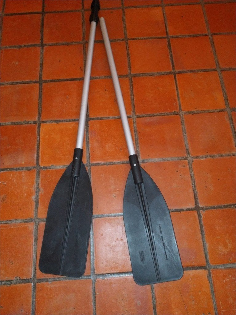 Peddels, Watersport en Boten, Ophalen, Gebruikt, Dubbelbladige peddel