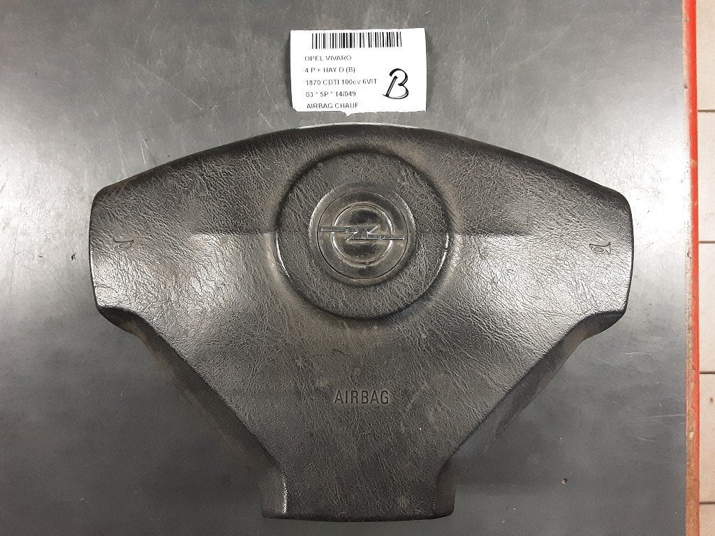 AIRBAG VOLANT Opel Vivaro (01-2000/07-2014) (8200676902D), Utilisé, Opel