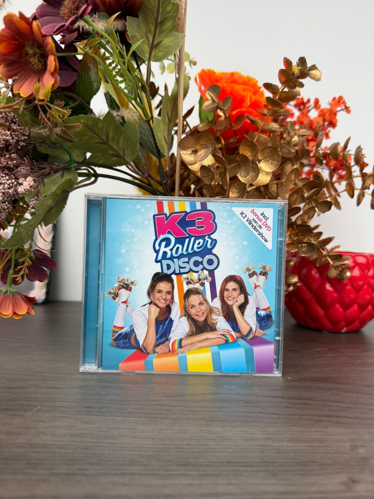 K3 Rollerdisco Cd + Dvd K3 Vlindershow, Ophalen of Verzenden, Zo goed als nieuw
