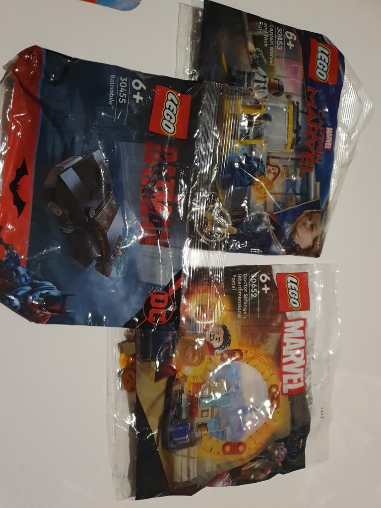 Lego Minifigures Captain Marvel, Batman & Marvel, Kinderen en Baby's, Ophalen, Lego, Marvel