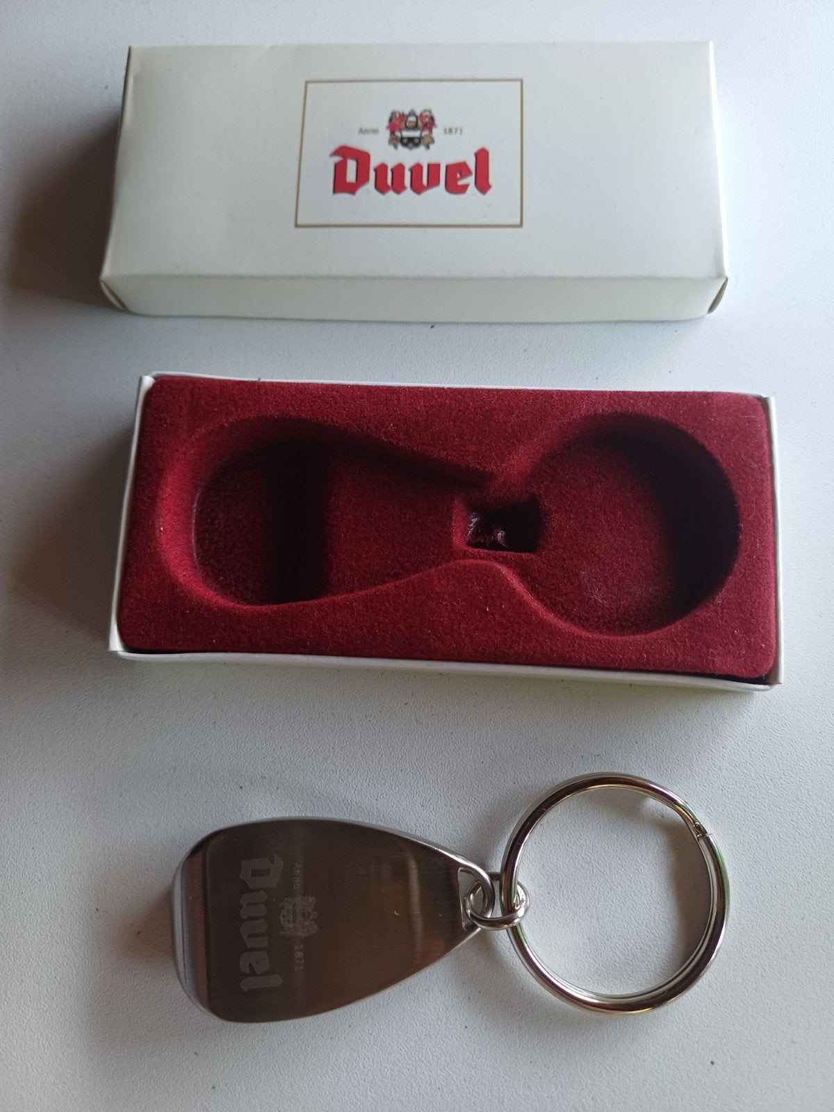Duvel flesopener-sleutelhanger, Enlèvement ou Envoi, Ouvre-bouteille, Duvel