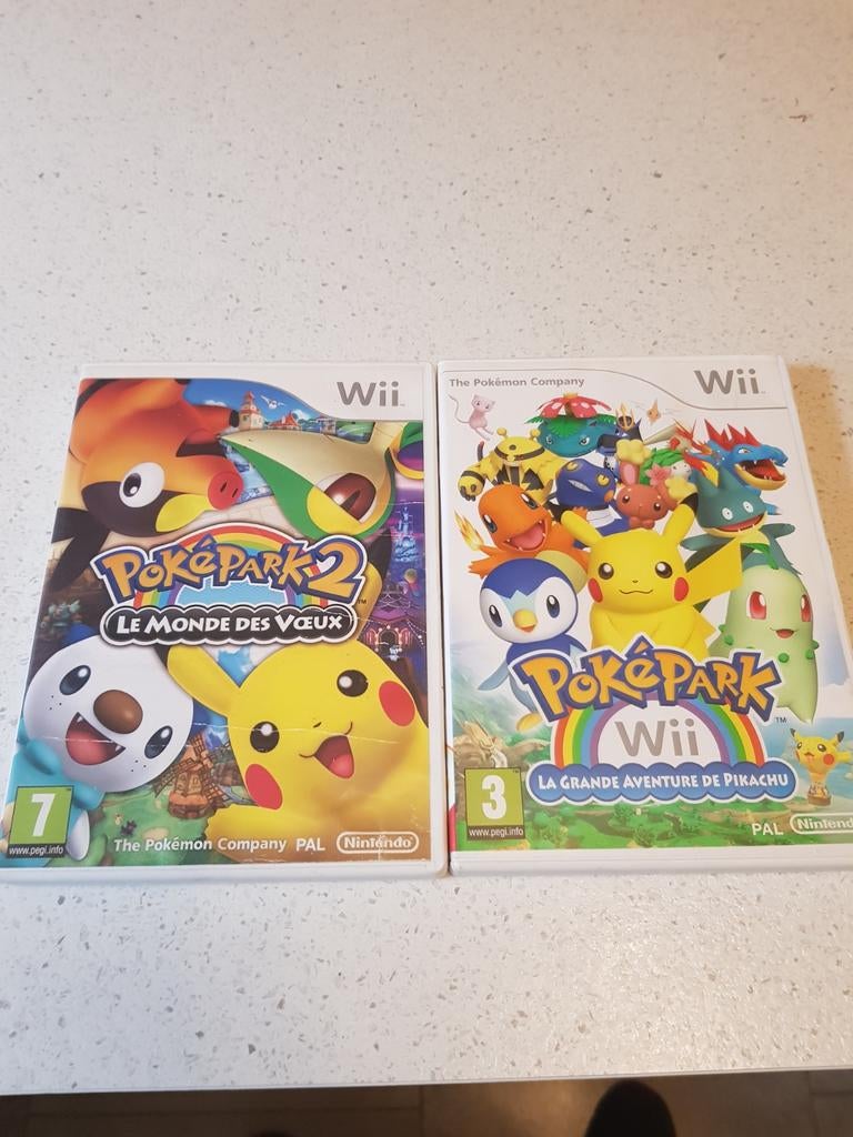 Jeux wii pokepark 1&2, Games en Spelcomputers, Ophalen
