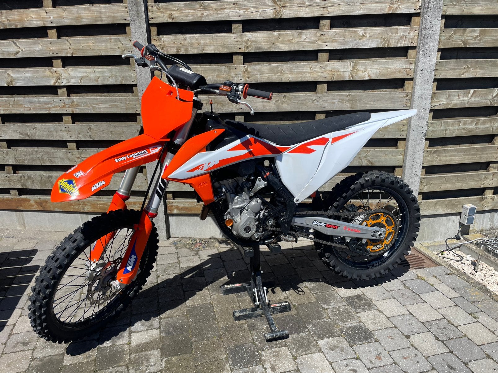 Ktm 250 sxf  van 2020, Fietsen en Brommers, Brommers | Crossbrommers, Ophalen, Zo goed als nieuw