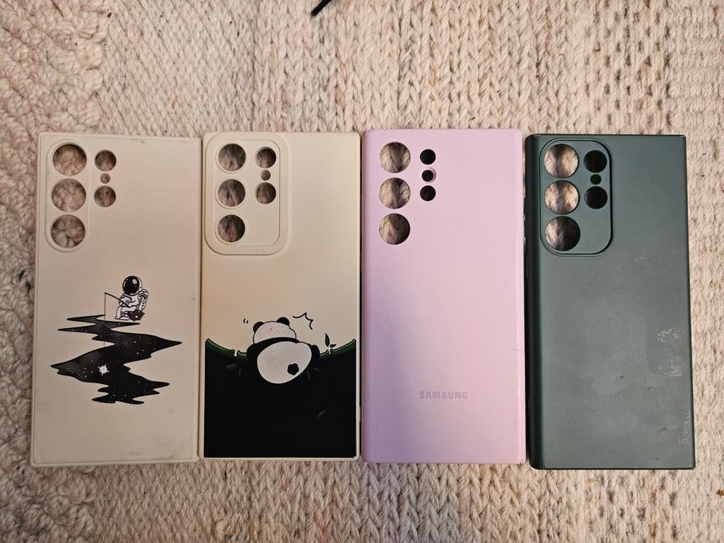 4 gsm hoesjes samsung galaxy s23 (1 origineel), Ophalen of Verzenden, Zo goed als nieuw, Frontje of Cover