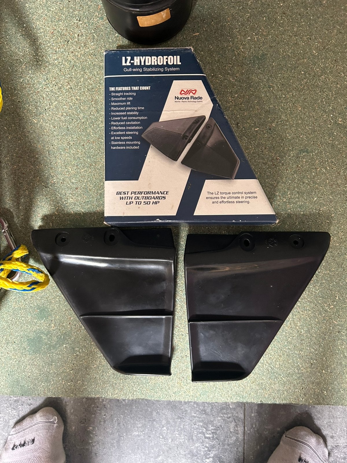 LZ hydrofoil aillette pour moteur bateau, Enlèvement, Neuf