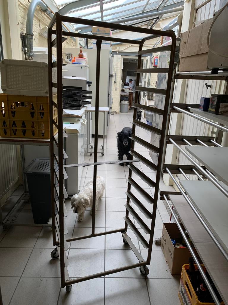 Rayon à grilles, Ophalen