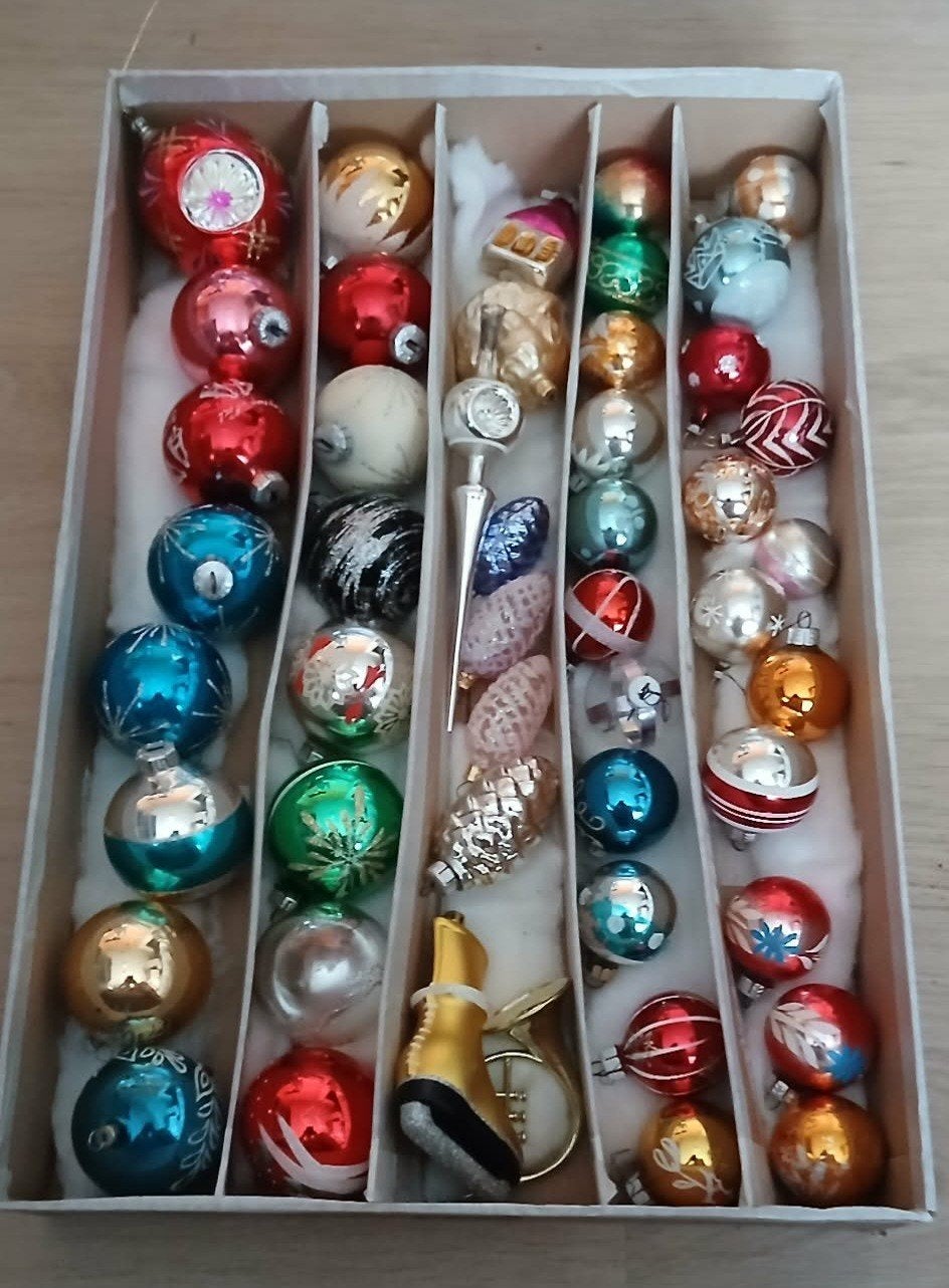 Oude kerstballen, Diversen, Kerst, Ophalen