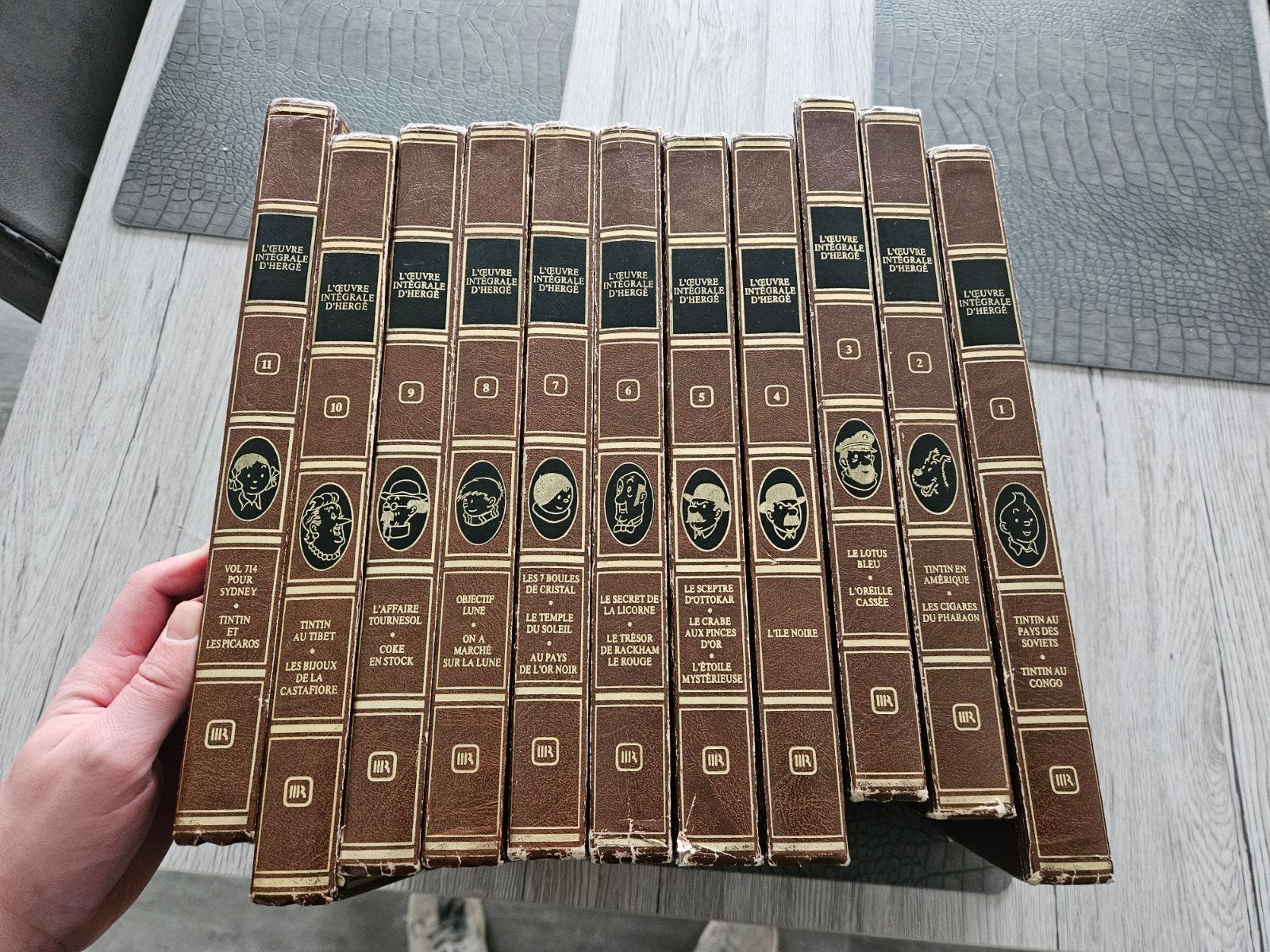 collection livre tintin, Enlèvement
