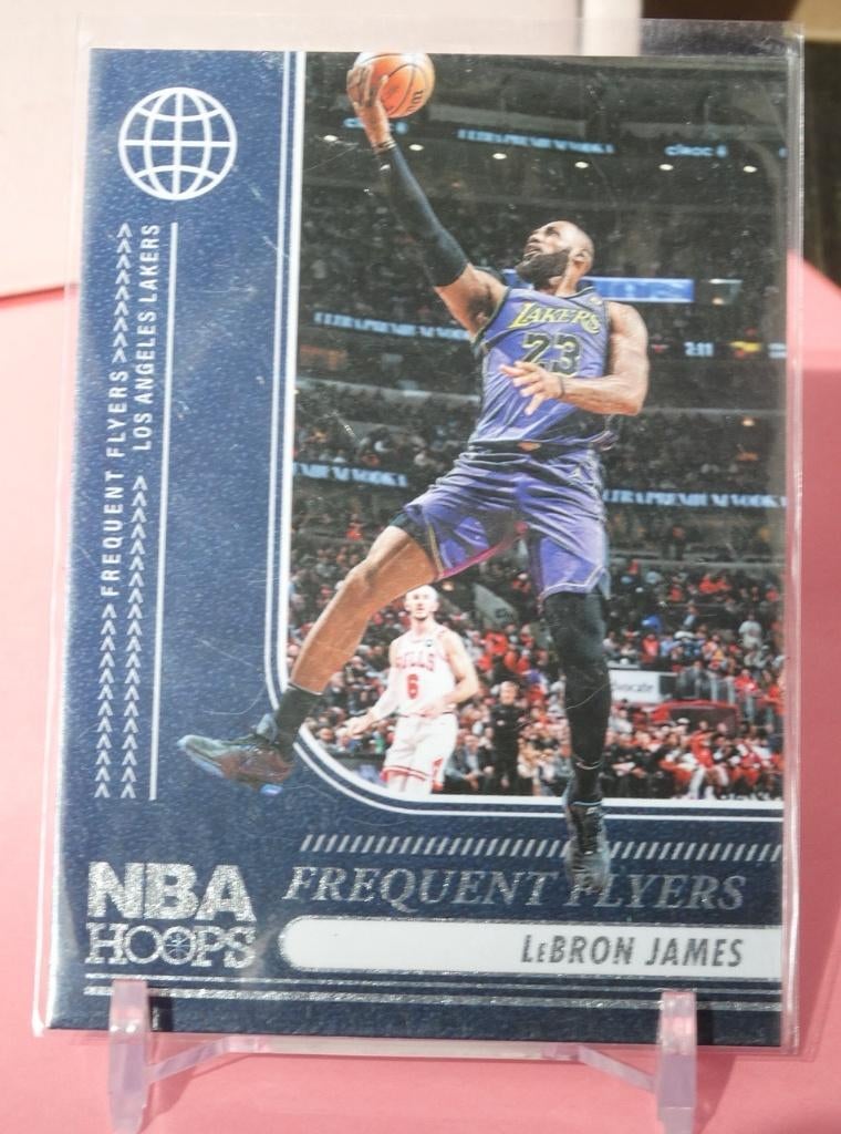 24-25 Panini Hoops #13 LeBron James Frequent Flyers, Envoi, Neuf, Image