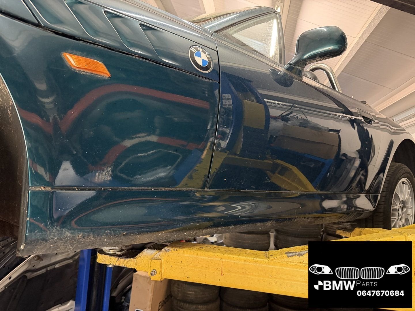 Dorpel sideskirt links Bmw Z3 Boston groen, Autos : Pièces & Accessoires, Carrosserie & Tôlerie, -, Origine de la pièce connue