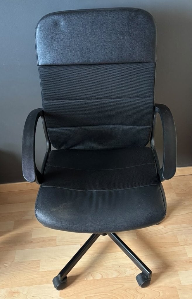 Bureaustoel, Maison & Meubles, Enlèvement, Utilisé, Noir, Chaise de bureau