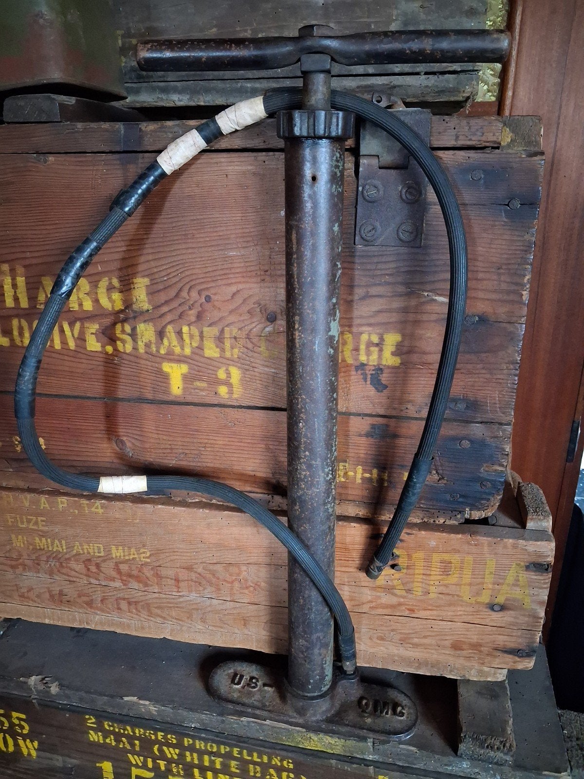 Pompe us ww2 1942 fabricant Noera, Collections, Enlèvement ou Envoi