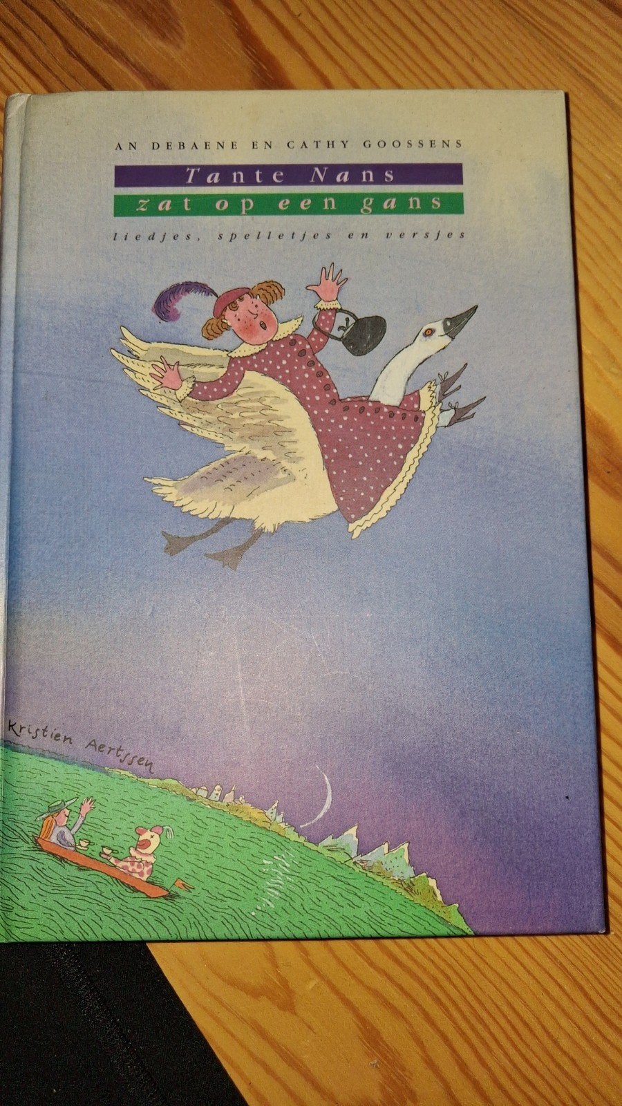 Tante Nans zat op een gans, Livres, Enlèvement