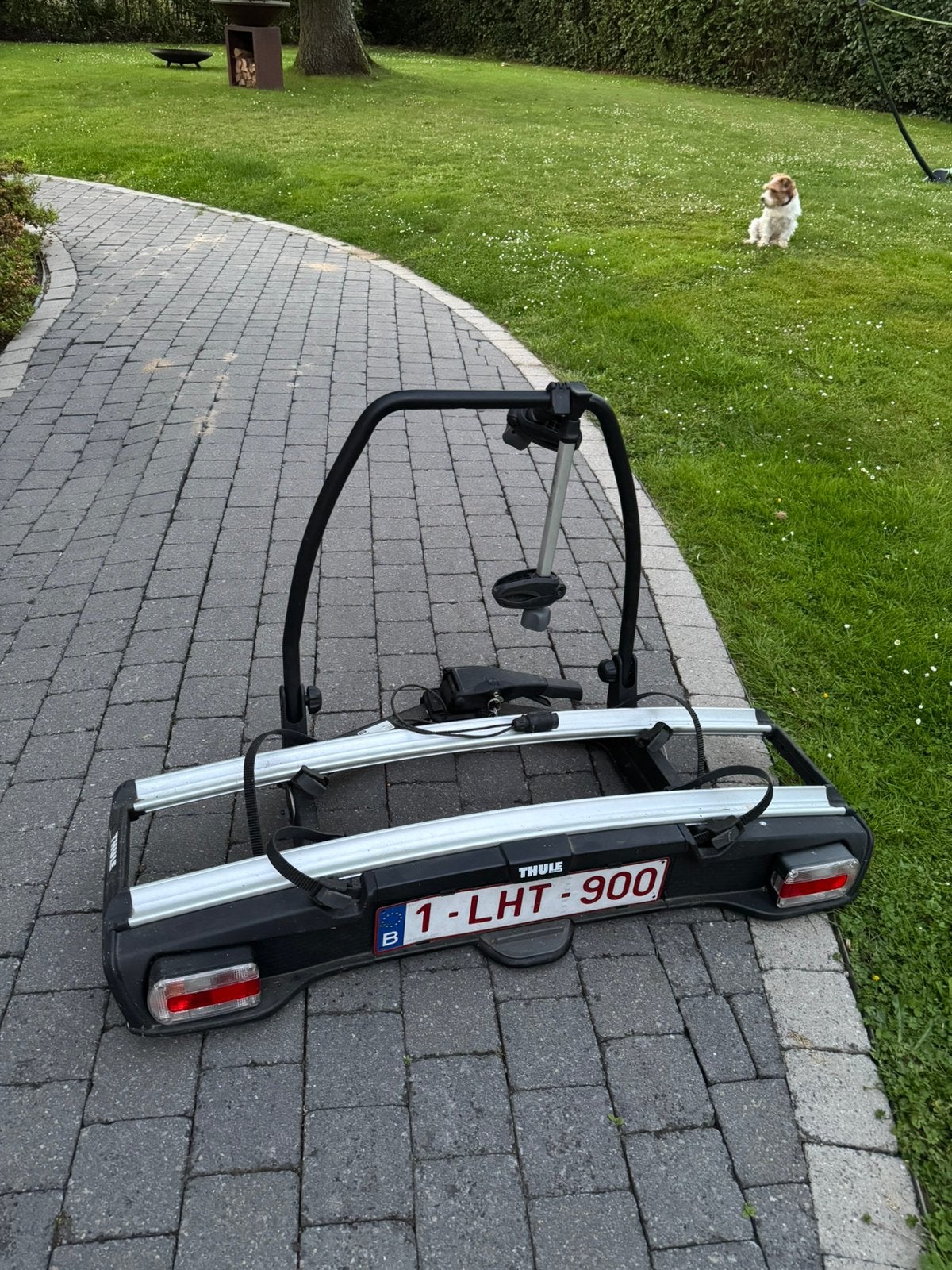 Thule velospace 918, Support d'attelage, 2 vélos, Comme neuf, Enlèvement