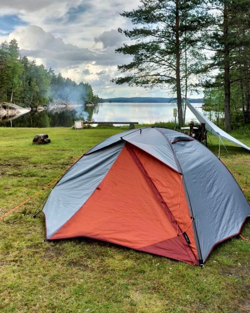 Forclaz trekkingstent 3 personen, Caravans en Kamperen, Ophalen of Verzenden, Gebruikt, Tot en met 3