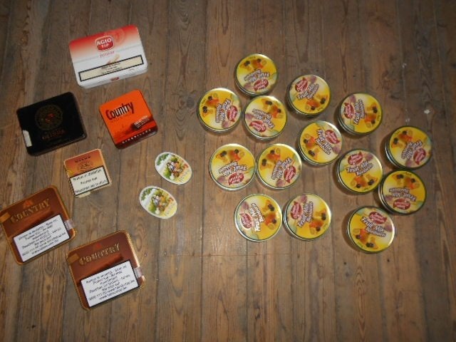 Kleine blikken doosjes / 22 stuks voor 5 €, Ophalen of Verzenden, Zo goed als nieuw