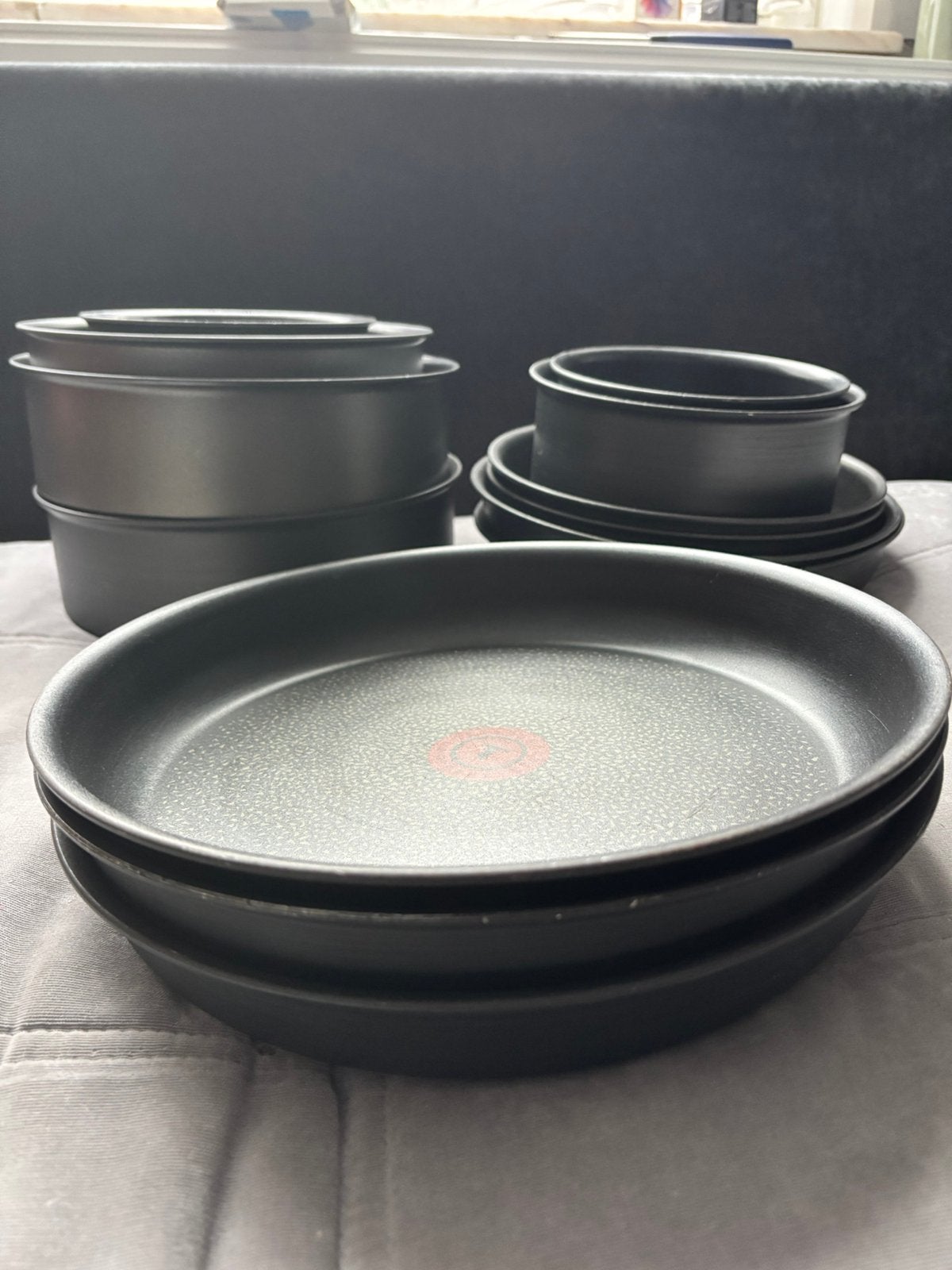Poêles Tefal Ingenio, Maison & Meubles, Cuisine | Casseroles & Poêles, Comme neuf, Poêle à frire ou Sauteuse, Aluminium, Enlèvement