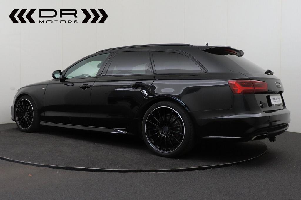 Audi A6 AVANT - S LINE - NAPPALEDER - LED - VERWARMDE ZETELS, 4 cilinders, 0 kg, Zwart, Bedrijf