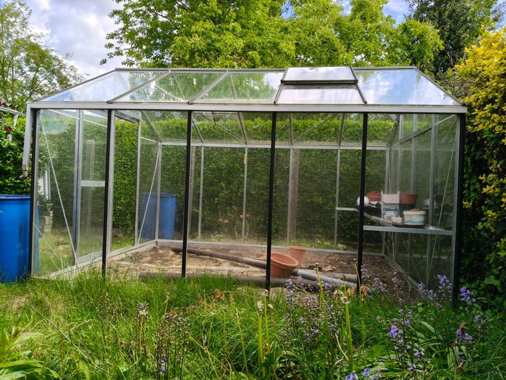 Serre (3-4,5-2,75 m), Ophalen, Glas