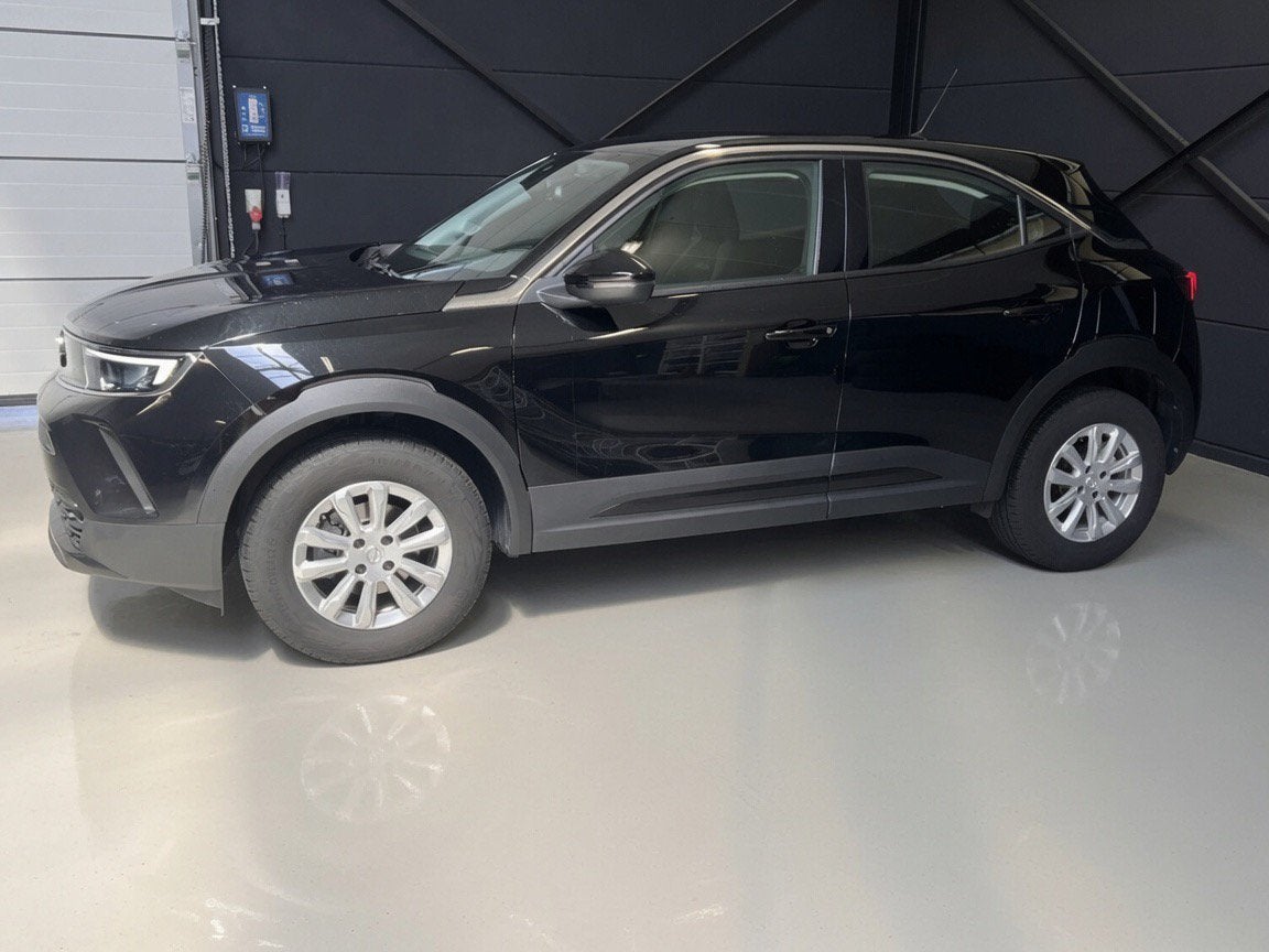 Opel Mokka 1.2 benzine, bj2024, 25.000km, Apple Android, Auto's, Stof, Euro 6, Zwart, Bedrijf