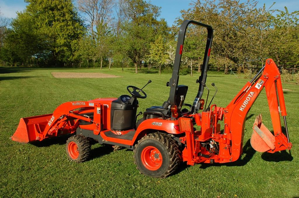 Kubota BX25, Enlèvement