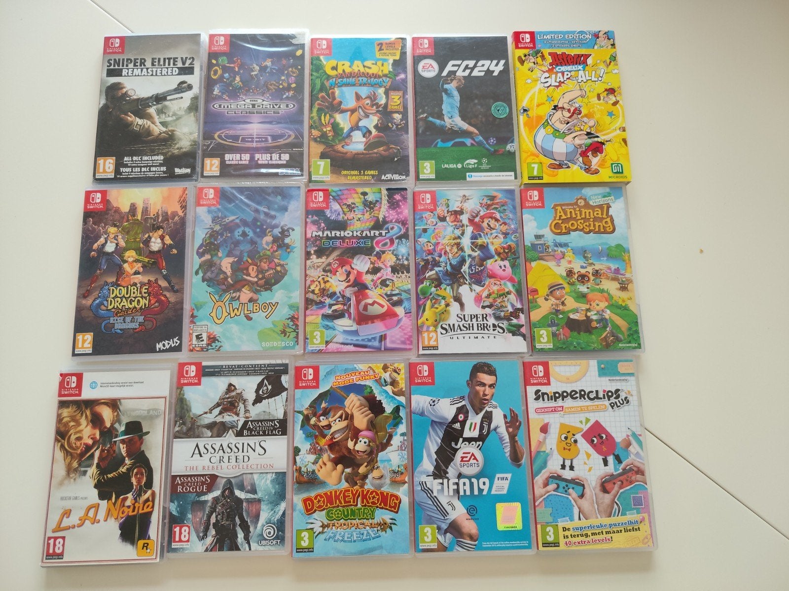meerdere switch-games, Boeken, Tijdschriften en Kranten, Ophalen