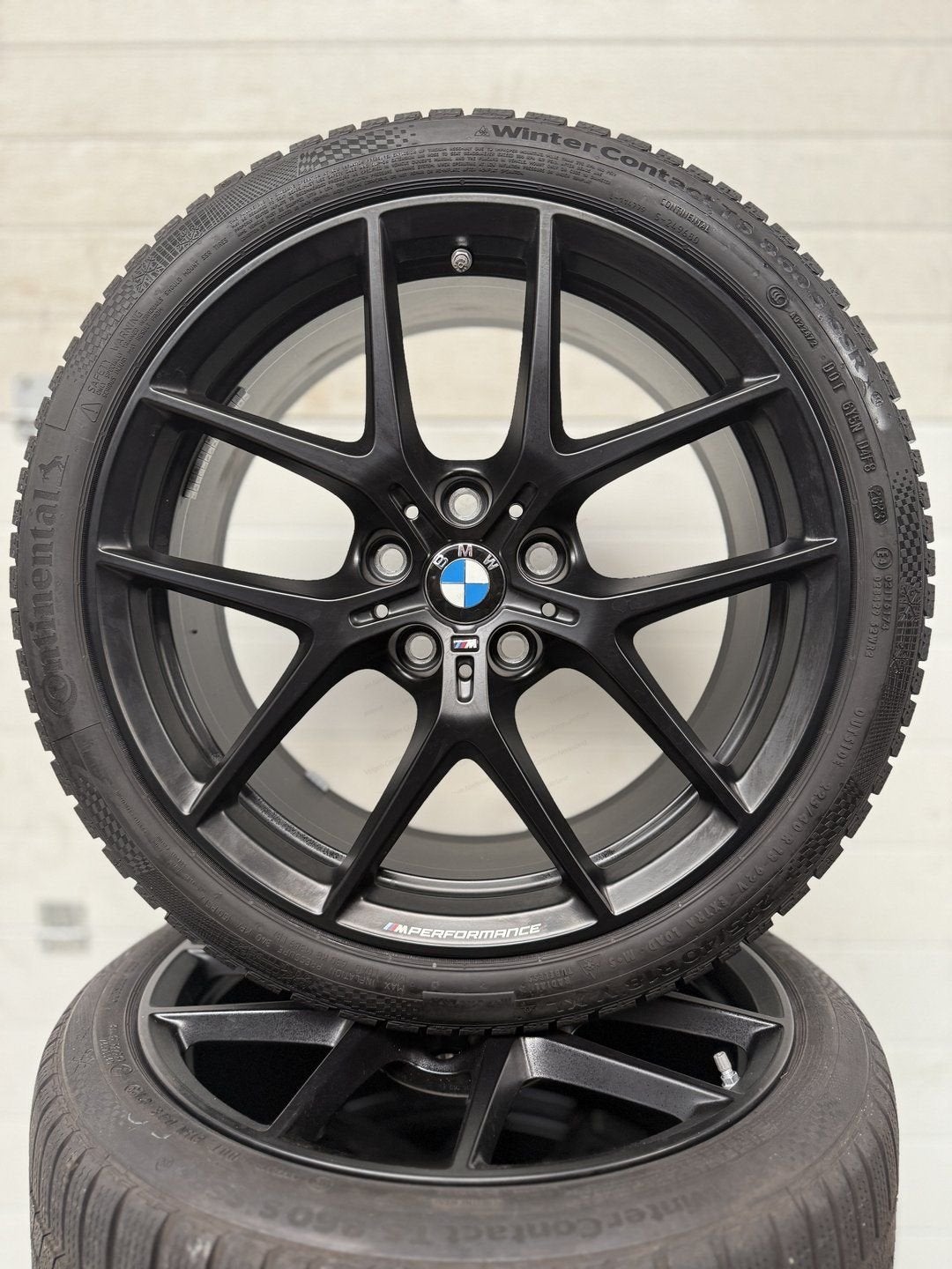 DEMO 18’’ BMW 1 SERIE F40 F41 VELGEN WINTERBANDEN ORIG TPMS, Pneus et Jantes, Pneus hiver, Véhicule de tourisme, -