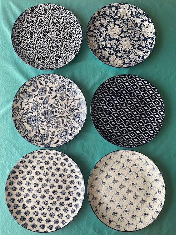 Servies borden en kommen Majorelle Ard'time Nieuw!, Huis en Inrichting, Ophalen of Verzenden, Nieuw, Porselein, Bord(en)
