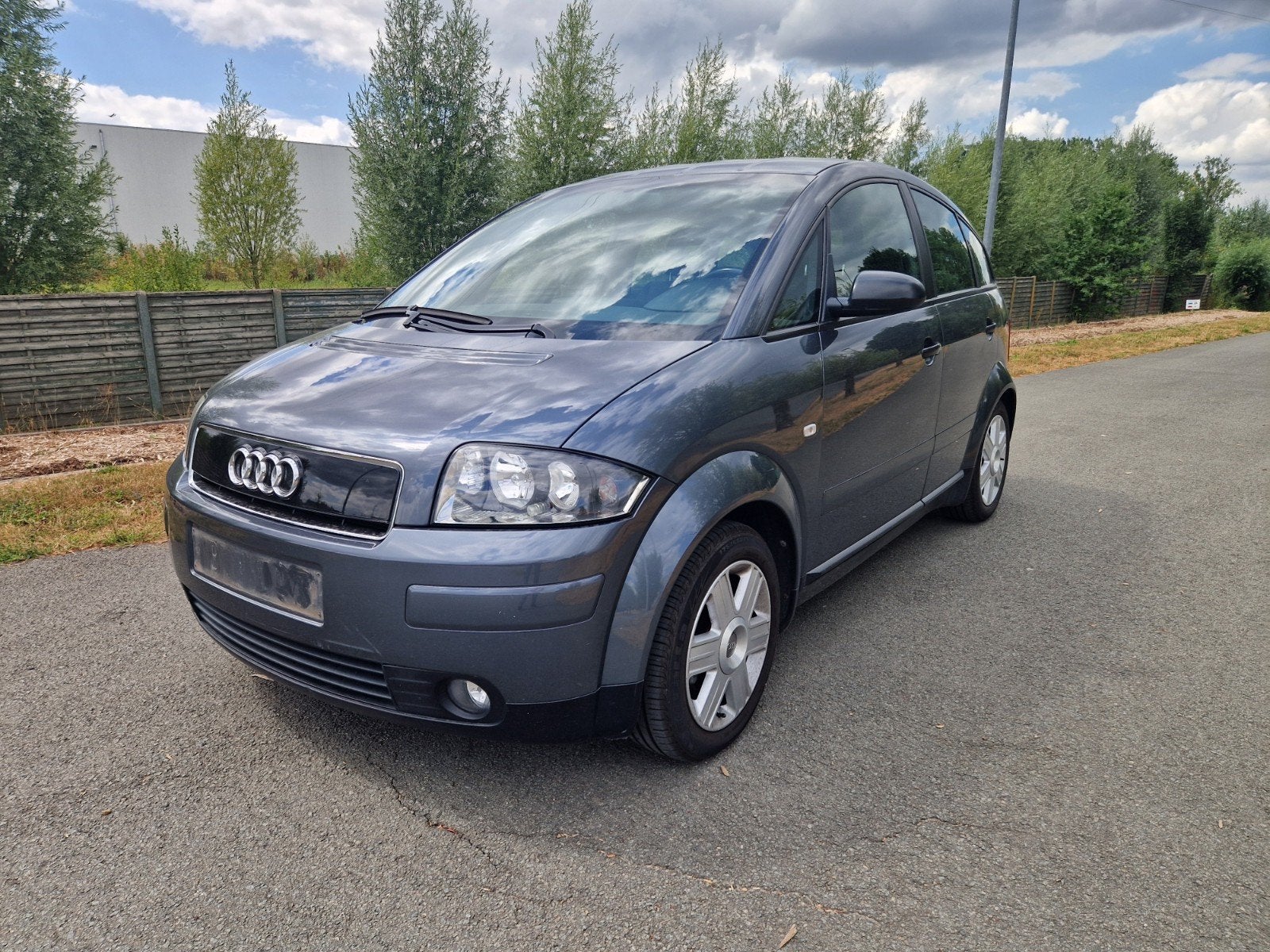 AUDI A2 DIESEL 1.4 TDI KM 82.000 KM, Auto's, Voorwielaandrijving, 4 zetels, Stof, Zwart