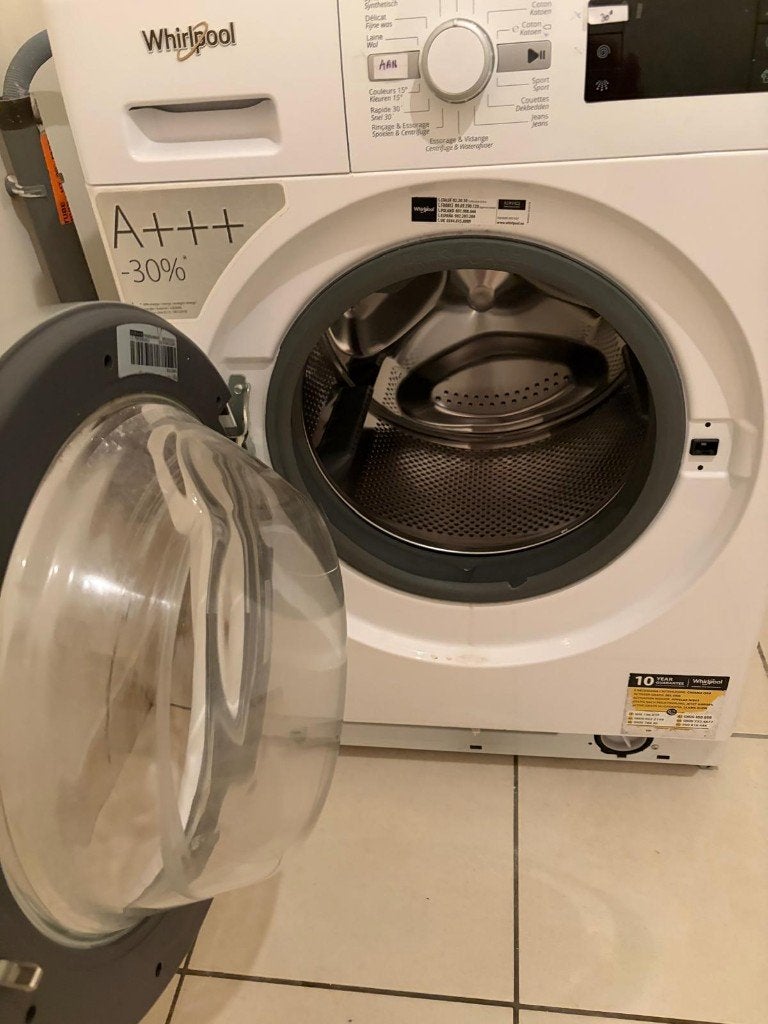 Wasmachine, Ophalen