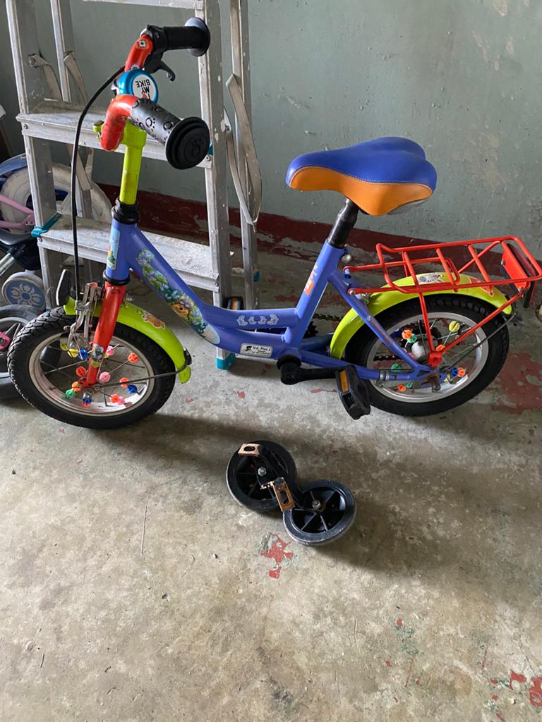 Fiets vanaf 1,5 jaar, Ophalen, Gebruikt, Zijwieltjes