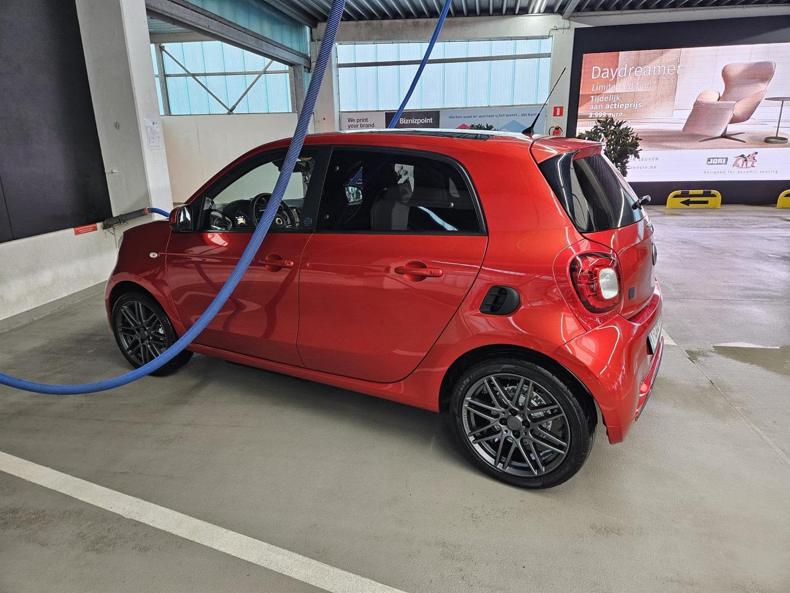 Smart forfour brabus uitvoering, Auto's, Automaat, 4 deurs, Leder, Elektrisch