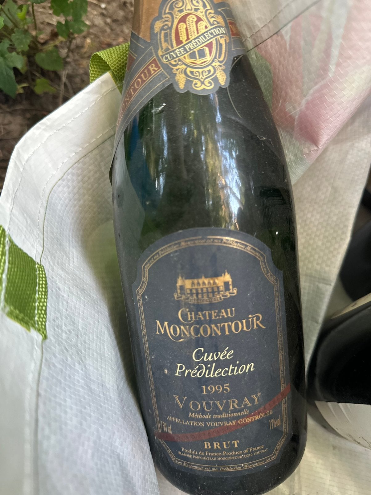 Château Moncontour Cuvée Prédilection 1995 Vouvray Brut, Collections, Enlèvement, Comme neuf