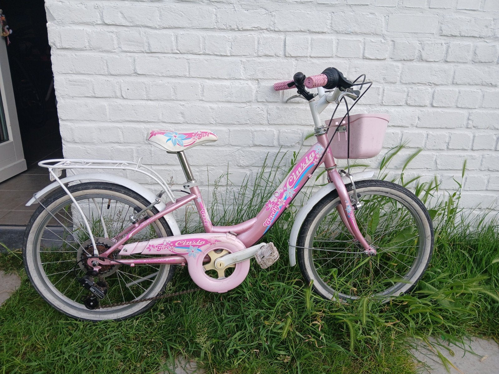 Roze fiets 20 inch, Ophalen, 20 inch, Versnellingen