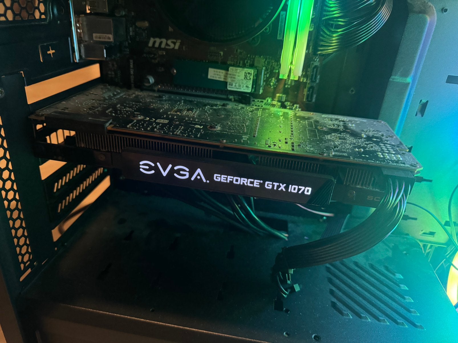 EVGA NVIDIA GEFORCE GTX 1070 8GB, Computers en Software, Videokaarten, Ophalen, Gebruikt, Nvidia