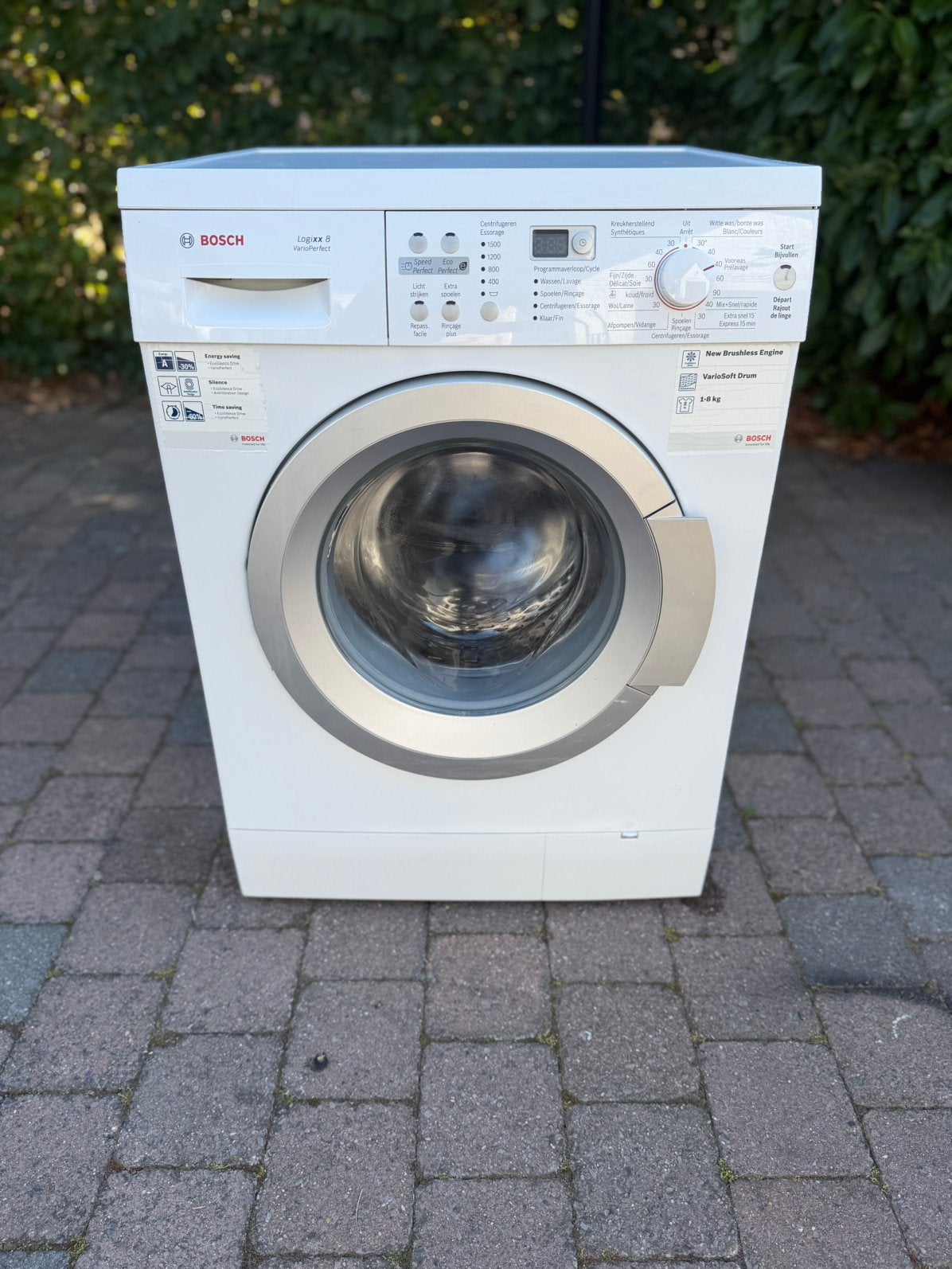 wasmachine bosch A+++ 1500T 8kg werkt uitstekend zeer proper, Electroménager, Enlèvement ou Envoi, Comme neuf