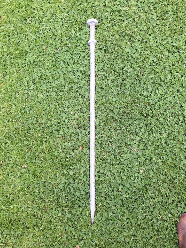 Tentharing met dubbele kop - 110 cm - Ø 28 mm, Caravans en Kamperen, Ophalen