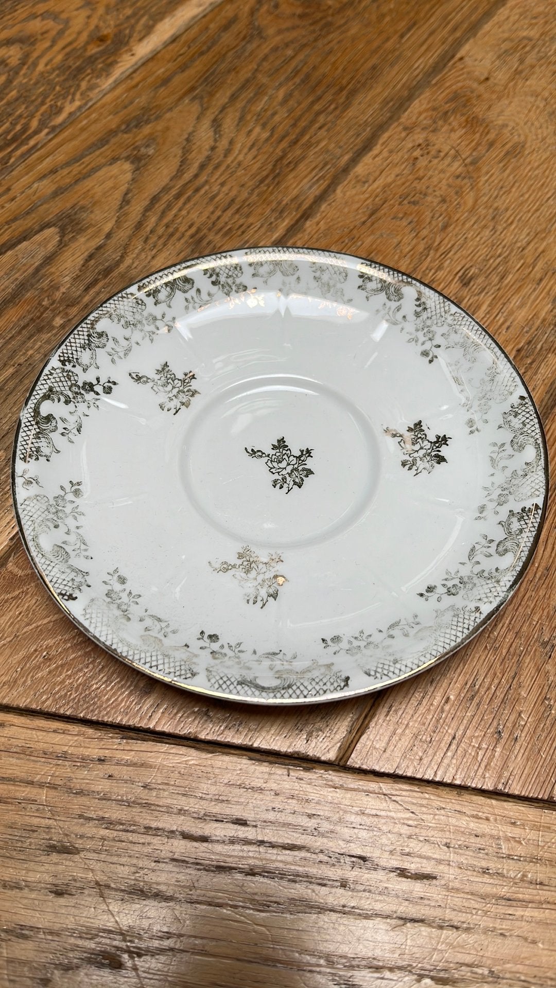 Petite assiette en porcelaine de Limoges, Enlèvement