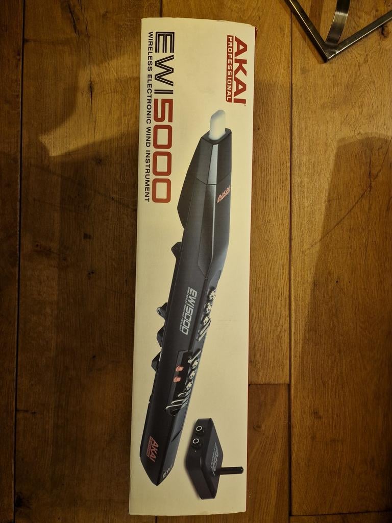 Akai EWI5000 Wireless Electronic Wind Instrument, Musique & Instruments, Instruments à vent | Saxophones, Comme neuf, Enlèvement