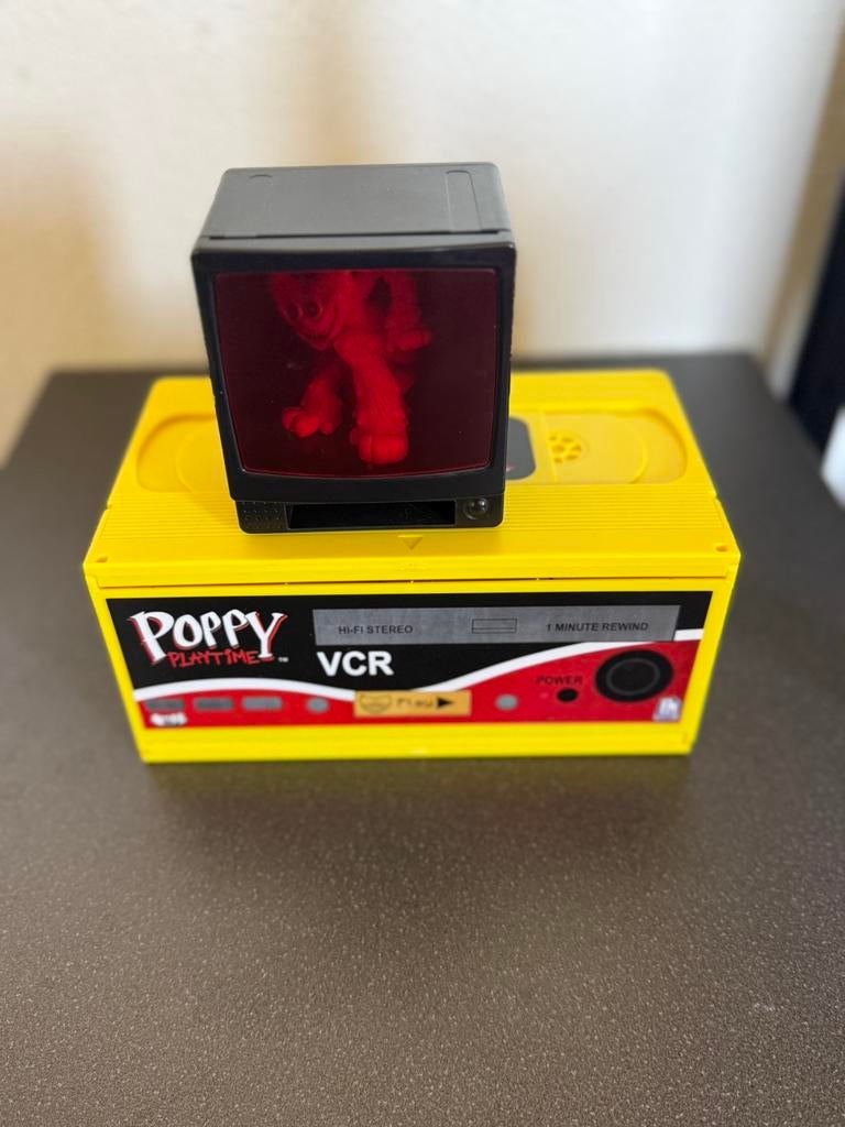 Poppy Playtime VCR Speelset met verborgen verassing, Ophalen of Verzenden, Zo goed als nieuw