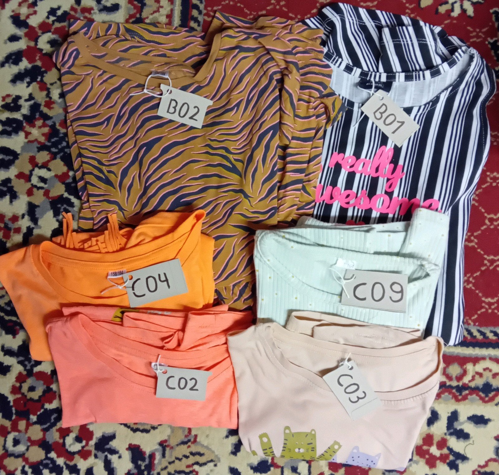 meisjes kleding maat 158-164, 12-13 jaar, set nr.O05, Enfants & Bébés, Vêtements enfant | Taille 158, Enlèvement ou Envoi, Utilisé