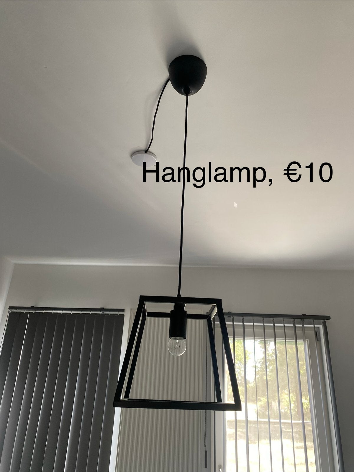 Hanglamp, Ophalen, Gebruikt
