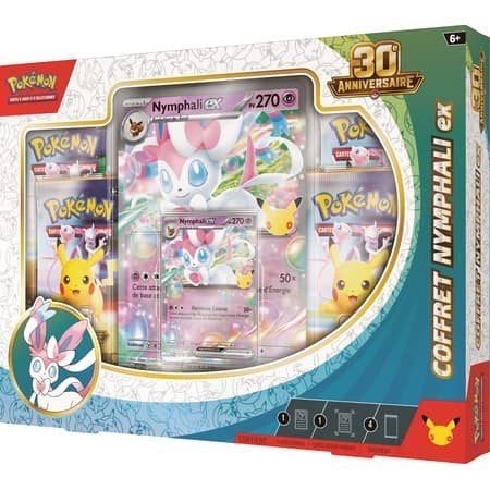 Coffret Nymphali 30 ans Pokemon, Ophalen, Nieuw