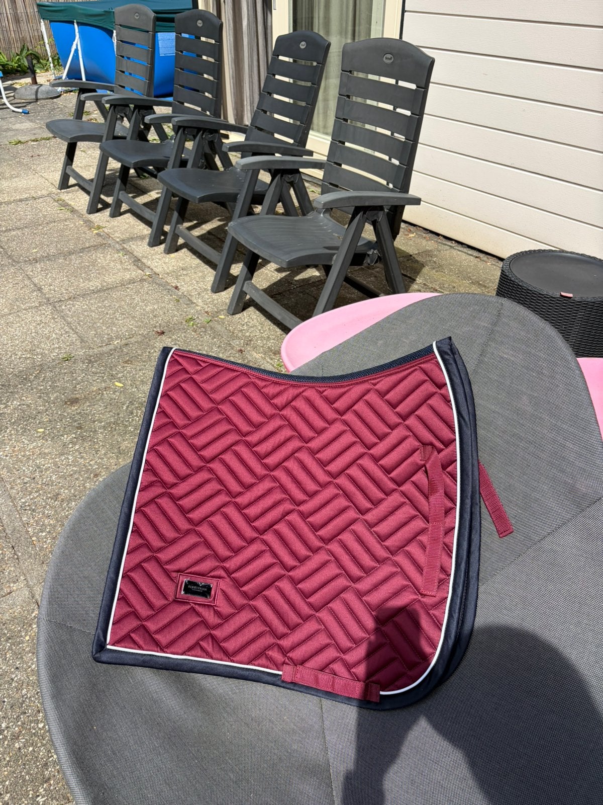 ES en PS dekjes full dressuur, Dieren en Toebehoren, Paarden en Pony's | Dekens en Dekjes, Full (L), Dressuurdekje, Equestrian Stockholm
