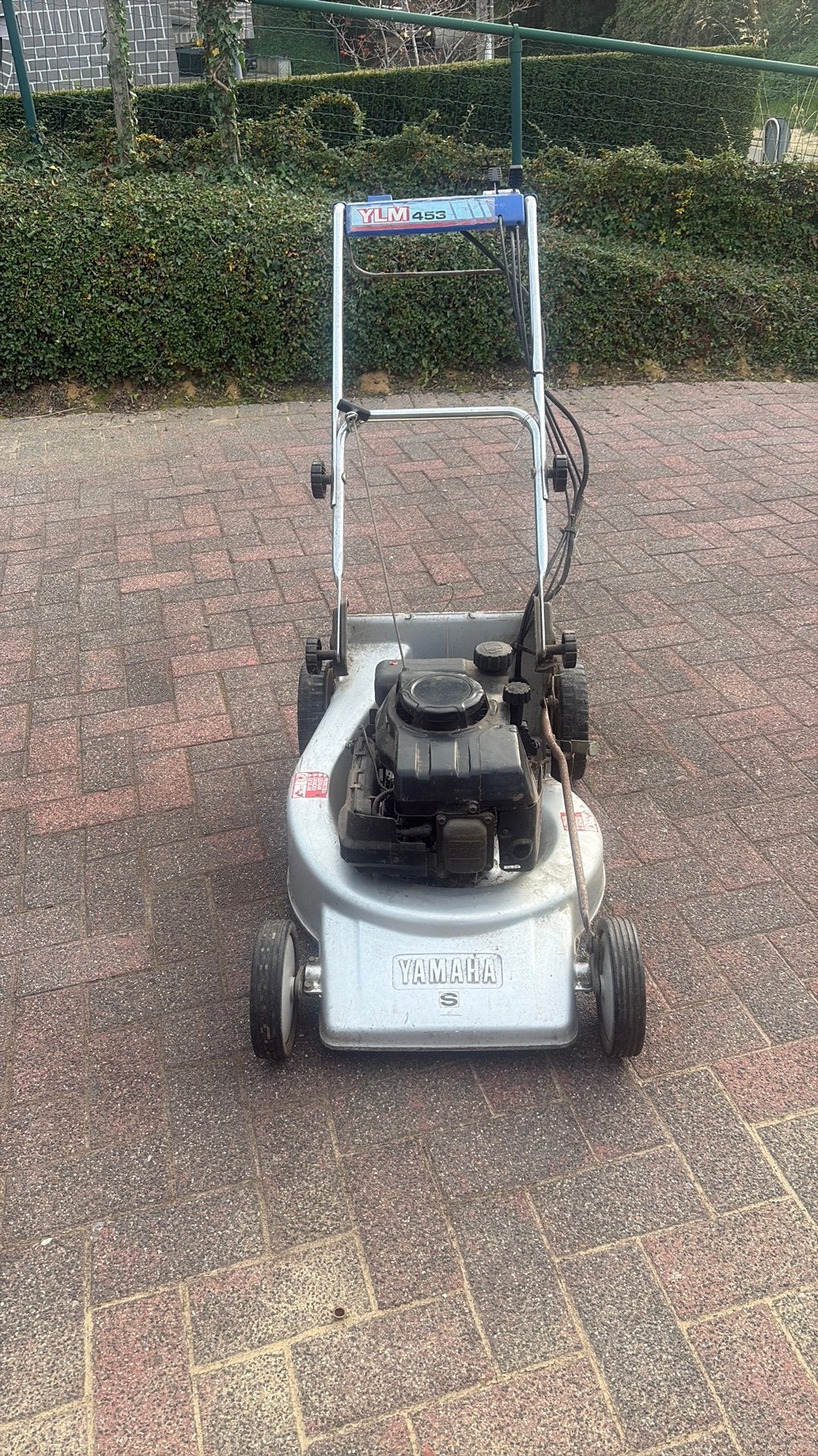 Yamaha grasmaaier, Ophalen, Cirkelmaaier, Gebruikt, Yamaha