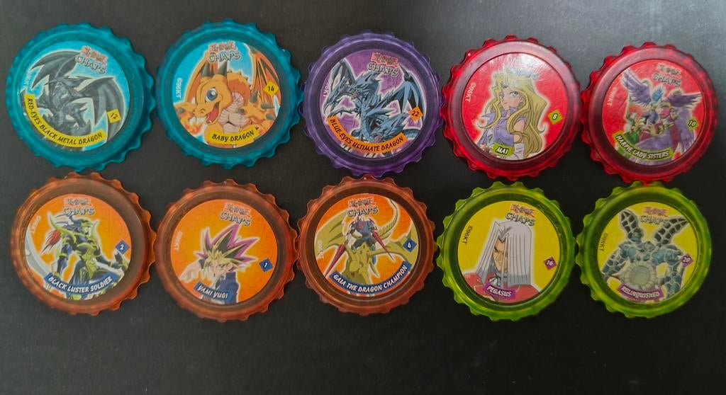 Yu-Gi-Oh Chaps 10 pièces, Verzamelen, Ophalen of Verzenden